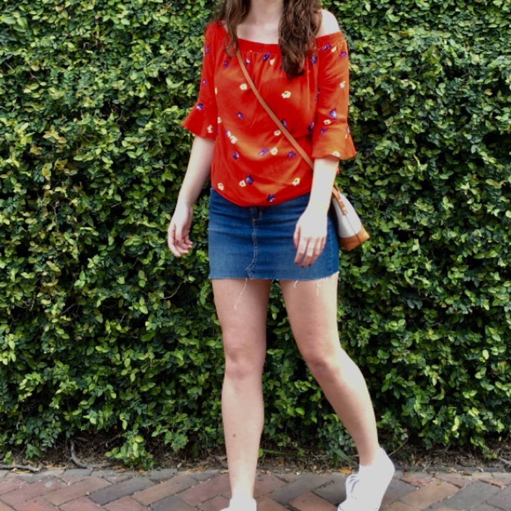 Denim skirt